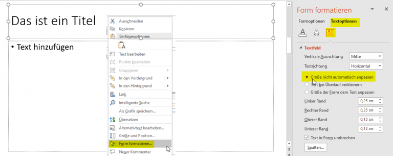 PowerPoint: Überschrift einheitlich gestalten - Power To The Point